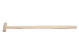 fortis Werkzeuge Spaten-Schaufelstiel, 1100/41mm T-Griff, Bauqualität Produktbild