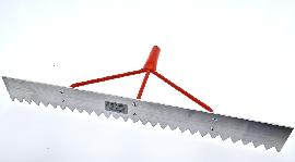 fortis Werkzeuge Alu-Teerverteiler 800mm, gezahnt Produktbild
