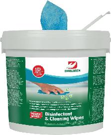 DREUMEX Dreumex Desinfektionstuch Box a 700 Tücher lebensmittelgeeignet blau Produktbild