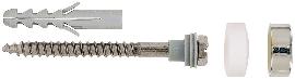 fischer Sanitär-Befestigung Komplettset Keramikbefestigung S 8 D 70 WCR Produktbild