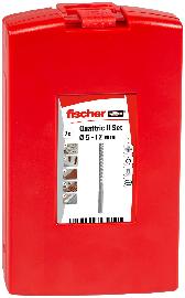 fischer Hammerbohrer SDS Quattric II Set 5 - 12 mm Produktbild