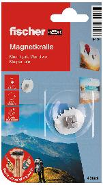 fischer Magnet Kralle 4 Stück Produktbild