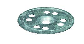 fischer Dämmstoffteller DTM 70/10, zn Stahl,zn,Teller-Ø: 70mm,Bohrung: 10,5mm Produktbild