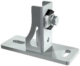 fischer Konstruktionselement - Sattelflansch SF Clix 31 vormontiert Produktbild
