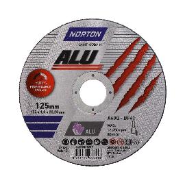 Norton Trennscheibe Alu gerade 125x1,0 m m Produktbild