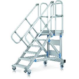 ZARGES Plattformtreppe fahrbar Produktbild