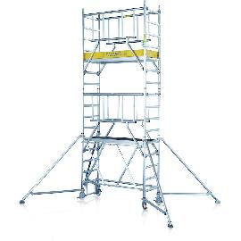 ZARGES Klappgerüst Arbeitshöhe 2950 mm Plattform 600 x 1800 mm Produktbild
