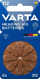VARTA Varta Hörgerätebatterie 312 Bli 8 Produktbild