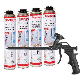 fischer PUP Aktion + Schaumpistole PUPM 4 Black Produktbild