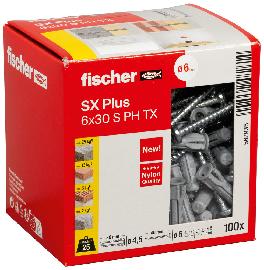 fischer Dübel SX Plus 6x30 S PH TX Produktbild