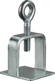 Schake Schilderklemmschelle verzinkt, oh ne Ösen/Haken Produktbild