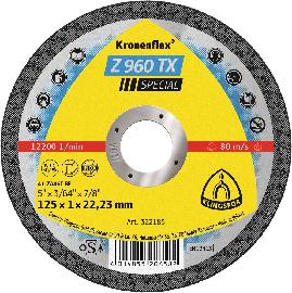 KLINGSPOR Trennscheibe Z 960 TX, 115 x 1 x 22,23, gerade Produktbild