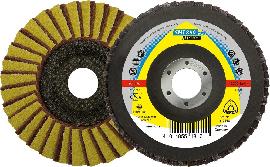 KLINGSPOR Schleifmopteller SMT 850, 115 x 22,23 mm, gewölbt Produktbild