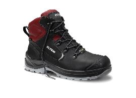ELTEN Sicherheitsstiefel Damen Damenstiefel LENA GTX schwarz-rot Mid Produktbild
