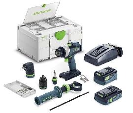 Festool Akku-Bohrschrauber TDC 18/4 5,0/4,0 I-Set 1x18,0 V 5,0 Ah + 1x 4,0 Ladegerät Produktbild