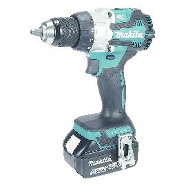 Makita Bürstenloser Akku-Bohrschrauber mit 18 V und einem neu konst 18V • 73 Nm • 0-1.8… Produktbild