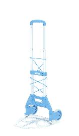 fetra Paketroller 50kg Alu-rohr-Konst. klappb. Polymer-Rad Gew. 3,2kg HxB 1030x390mm Produktbild