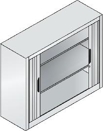 Omnispace Stahl-Rollladenschrank Produktbild