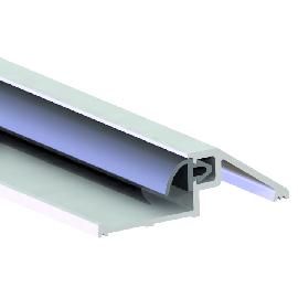 ELLEN Bodenschwelle AKW 2,mit Bodendichtung,1.000mm,naturfarben Produktbild