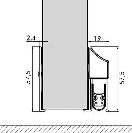 ELLEN Schutzplatte Bodendcihtung, Aluminium Produktbild