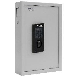 ROTTNER OB-Schlüsseltresor, Keytronic 48, mit elektronischem Zahlenschloss hellgrau Produktbild