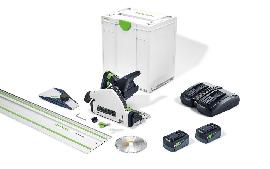 Festool Akku-Tauchsäge TSC 55 5,0KEBI-Plus/XL-FS 2 x 18,0 V 5,0 Ah Ladegerät TCL 6 Produktbild
