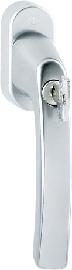 HOPPE® Fenstergriff absperrbar Luxembourg 099S/US952 100NM, mit Schrauben, Aluminium Produktbild