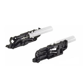 HETTICH Selbsteinzugsgehäuse Quadro Duplex, mit Silent System Produktbild