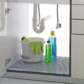 Hettich Spülenschrank-Wasserschutzmatte, zuschneidbar, 9079862, 1200x 580mm, Polystyrol Produktbild
