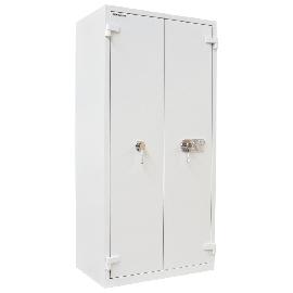 ROTTNER Stahlbüroschrank S2 Office 3 Fire Premium Doppelbartschloss lichtgrau Produktbild