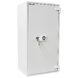 ROTTNER OB-Feuerschutztresor, Diamant Super, 130, m.elektro.Zahlenschl., Stahl lichtgrau Produktbild