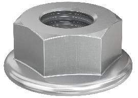 fischer Flanschmutter MU F, Edelstahl A2 Produktbild