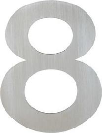 HOPPE® Ziffer E600-609, Edelstahl Produktbild