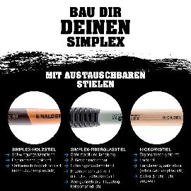 Halder SIMPLEX-Einsatz, Gummikomposition, schwarz Produktbild