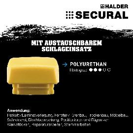 SECURAL Schonhammerkopf 30x40mm HALDER Produktbild