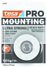 TESA, Mounting Pro 66792, doppelseitiges Klebeband, Innenbereich Produktbild