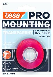 tesa Mounting PRO Transparent, 5m:19mm Produktbild