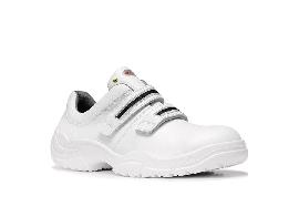 ELTEN Sicherheitshalbschuh weiß Strap Low Produktbild