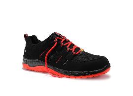 ELTEN Halbschuh MADDOX black- red Low, E SD, S3, Gr. 43 Produktbild