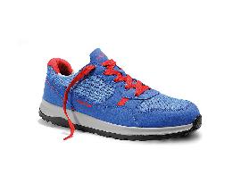 ELTEN Sicherheitshalbschuh JOURNEY blau-rot Lo Produktbild