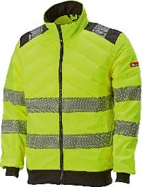 fortis Warnschutz-Blouson Tom gelb/sz Produktbild