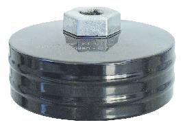 GEDORE KL-0122-219 B Ölfilterschlüssel, Alu, Ø 76 mm, ummantelt Produktbild
