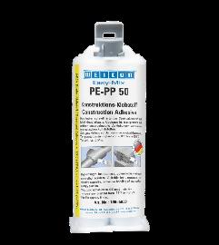 WEICON Easy-Mix PE-PP 50 | Kunstruktions-Klebstoff auf Methylacrylatbasis für spezielle Kunststoffe | 50 ml | transparent Produktbild