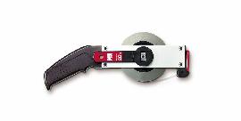 BMI Rahmenbandmaß Stahl weiß 30mx13mm Maßanfang B Flextop Standard Produktbild