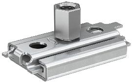 fischer Schiebegleiter kompakt FASC M8/10,Stahl verzinkt,VE 50 Produktbild