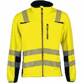 ASATEX Trendline Softshelljacke gelb Produktbild
