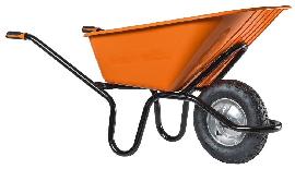 HAEMMERLIN Schubkarre Crusader Kunststof fmulde 120 L Produktbild