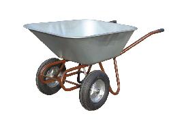 müba Zweirad Schubkarre 150 L mit 2 Luft rädern Produktbild