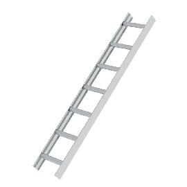 GÜNZBURGER STEIGTECHNIK Dachleiter 7 Sprossen, Aluminium, B 330mm, L 1960mm, Aluminium, natur Produktbild