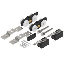 HELM Objekttür-Schiebetürbeschlag,140,Materialkombination Produktbild